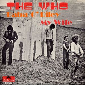 baba o'riley meaning|Baba O'Riley by The Who .